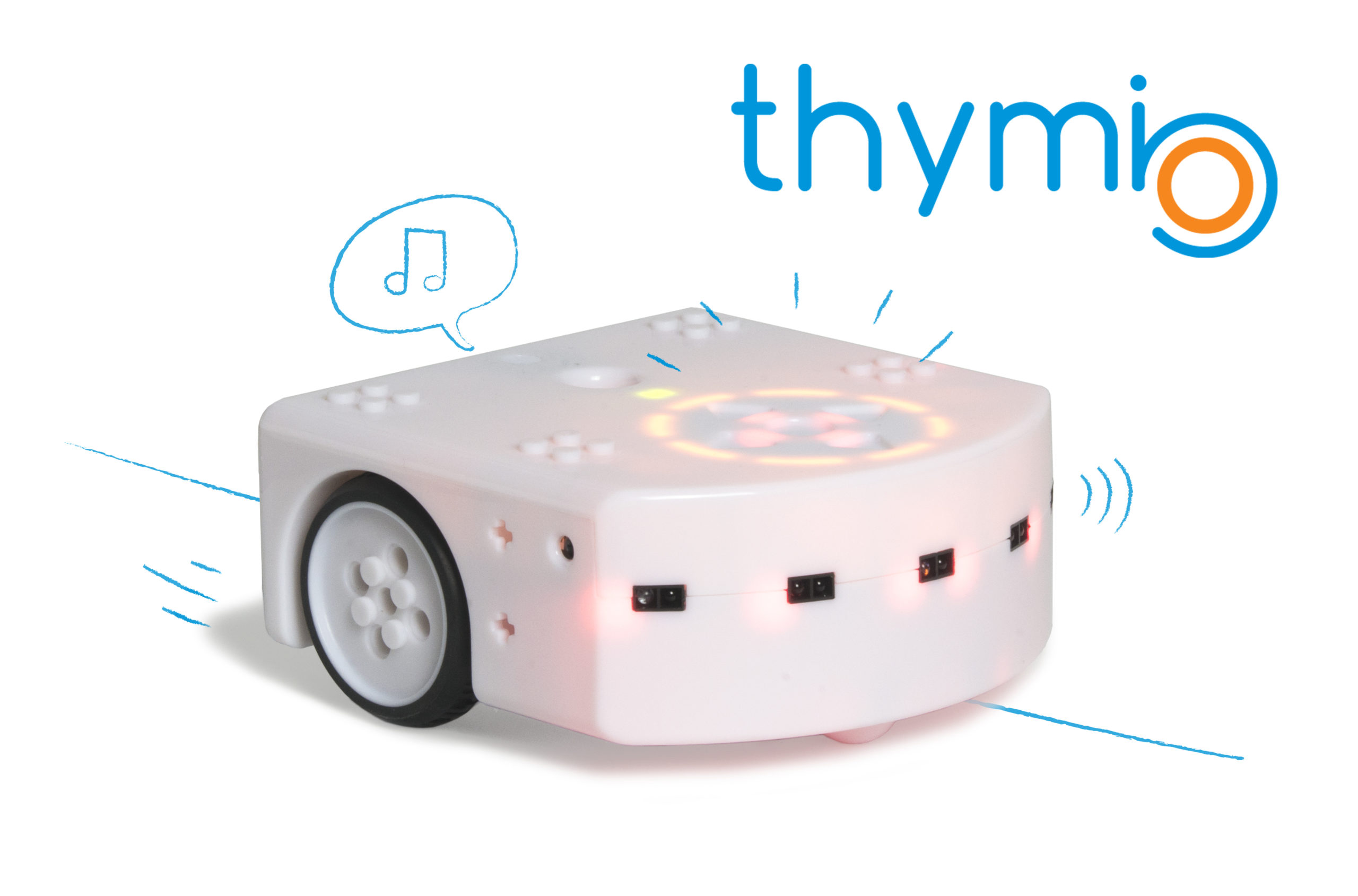 Picture of the Thymio robot