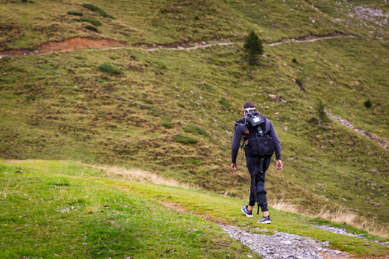 Hiking with the MyoSuit