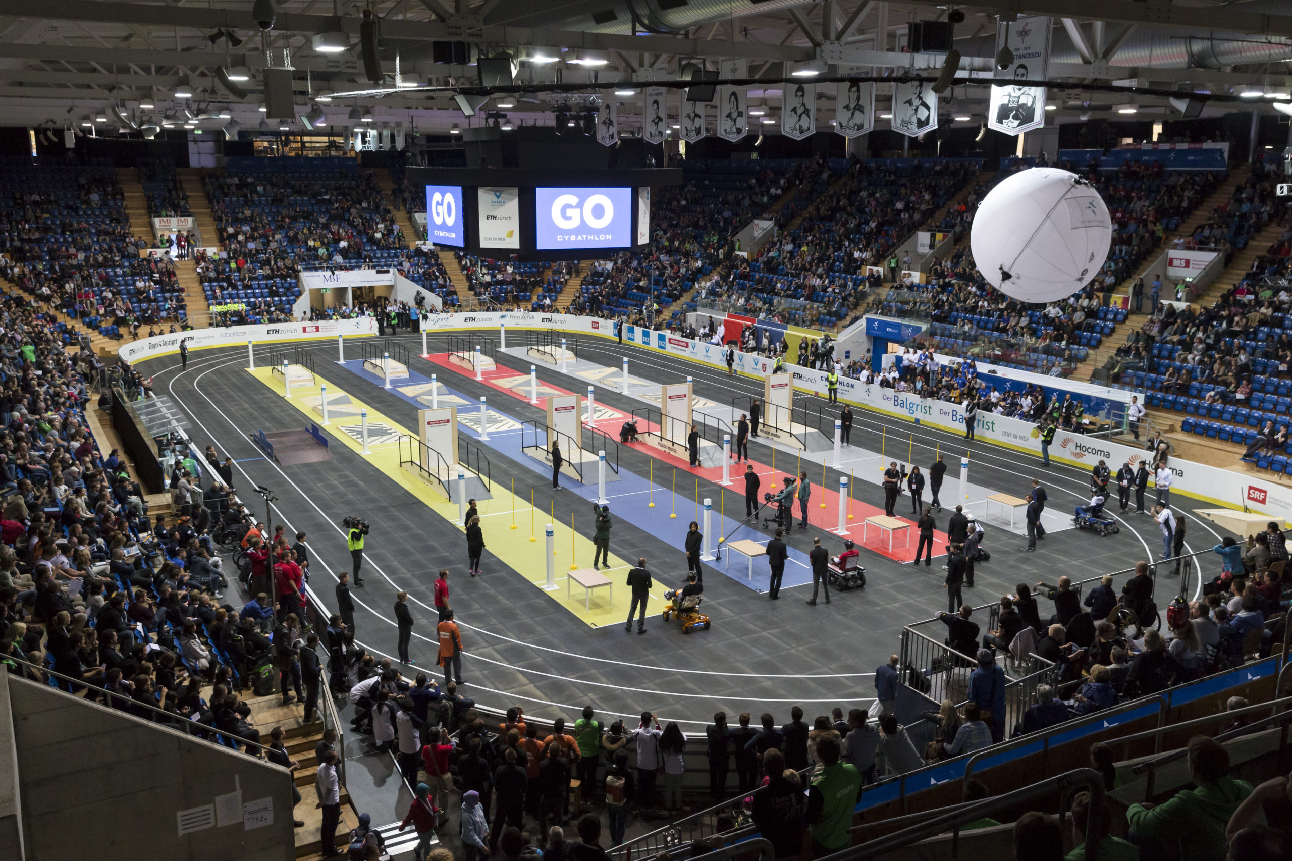 Cybathlon Kloten, October 2016. (ETH Zürich/Alessandro Della Bella)