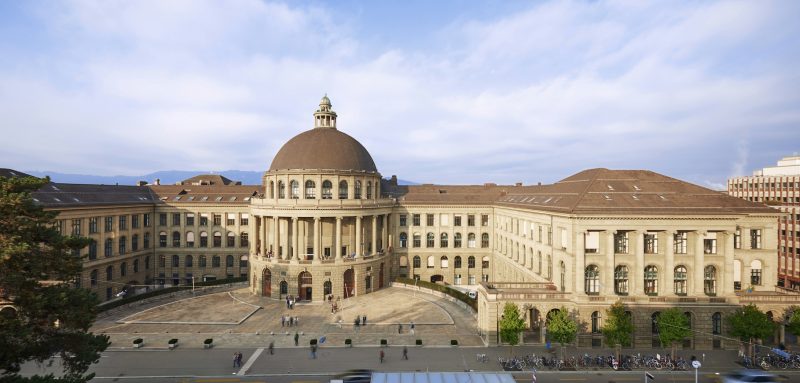 ETH Zürich, Zentrum, Hauptgebäude HG, Haupteingang, Rämistrasse